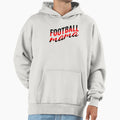 Red Fantasy Football Mom Hoodie - Casual Everyday Wear Men Women - T-Shirt, Sweatshirt, Hoodie
