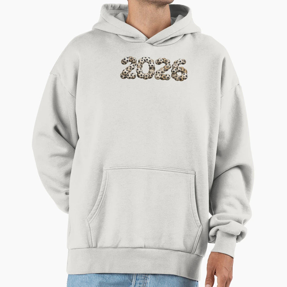 Football 2026 Hoodie - Aesthetic Graphic for Adults - T-Shirt, Sweatshirt, Hoodie