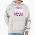 Proud Football Mom T-Shirt - Casual Everyday Wear for Adults - T-Shirt, Sweatshirt, Hoodie