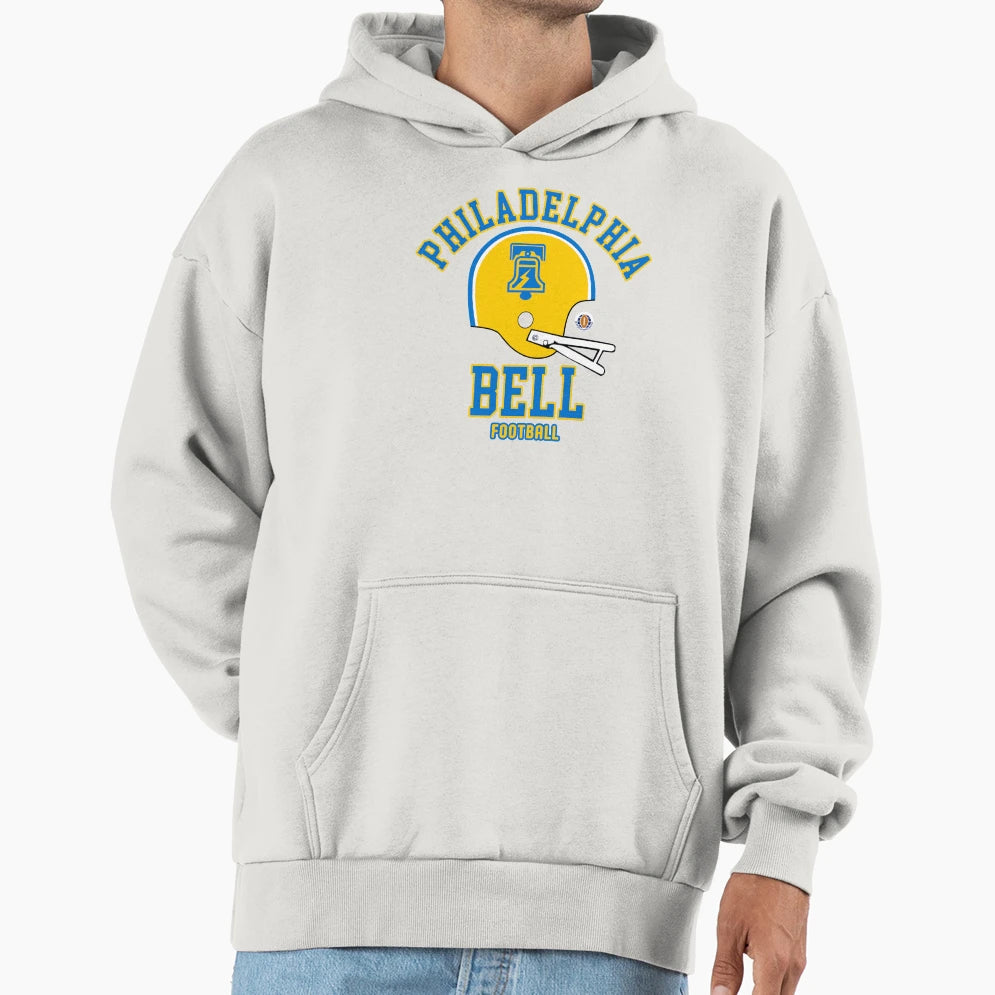 Philadelphia Bell Football Hoodie - Trendy Graphic Men Women - T-Shirt, Sweatshirt, Hoodie