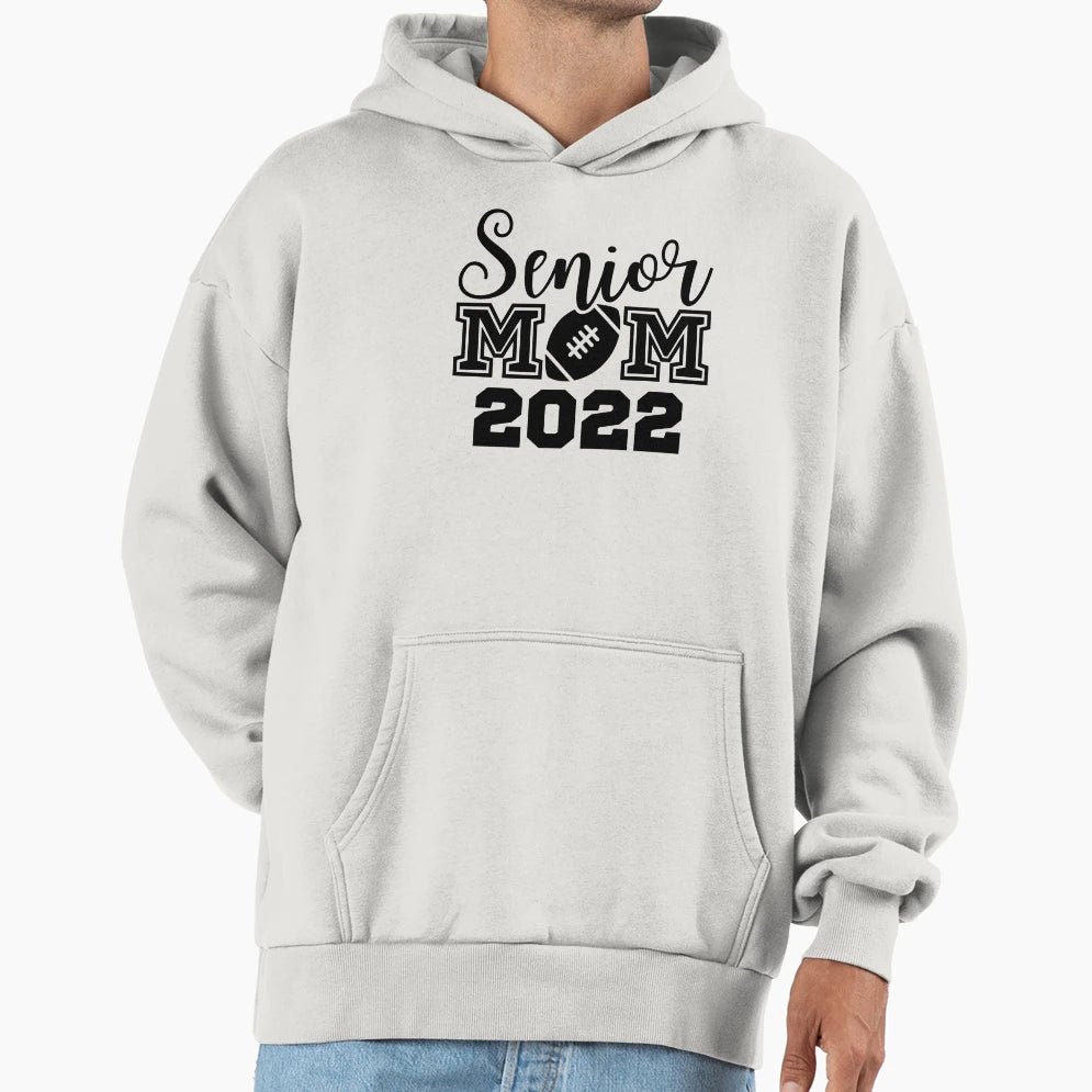 Football Senior Mom 2022 Funny T-Shirt - Custom Art Print Men Women - T-Shirt, Sweatshirt, Hoodie