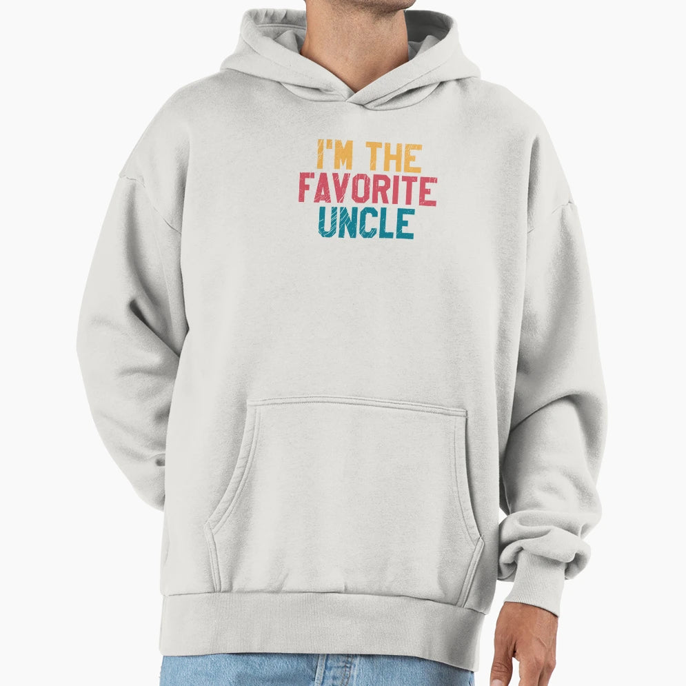 Favorite Uncle Hoodie - Casual Everyday Wear for Adults - T-Shirt, Sweatshirt, Hoodie