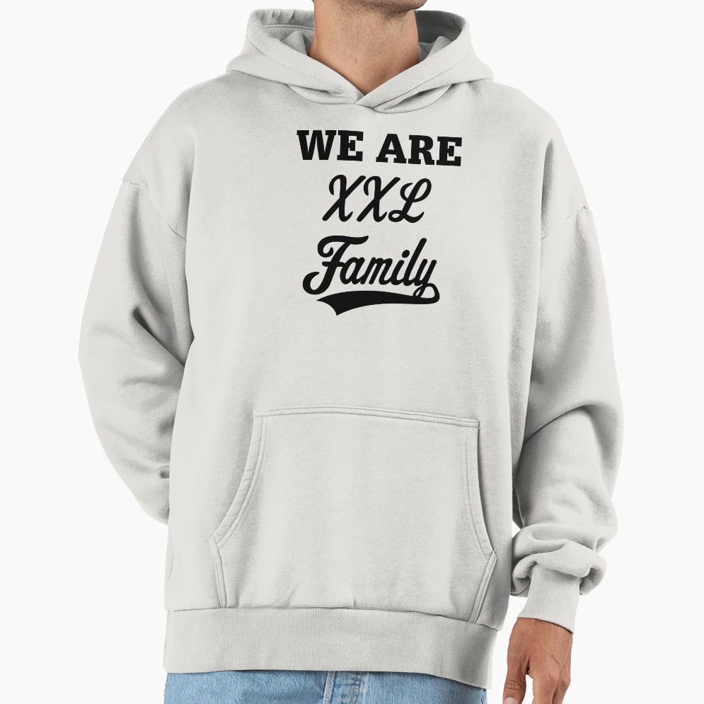 We Are Xxl Family Parents Father Hoodie - Custom Art Print for Adults - T-Shirt, Sweatshirt, Hoodie