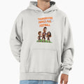 Thanksgiving Family Fun Football Hoodie - Graphic Print Unisex - T-Shirt, Sweatshirt, Hoodie
