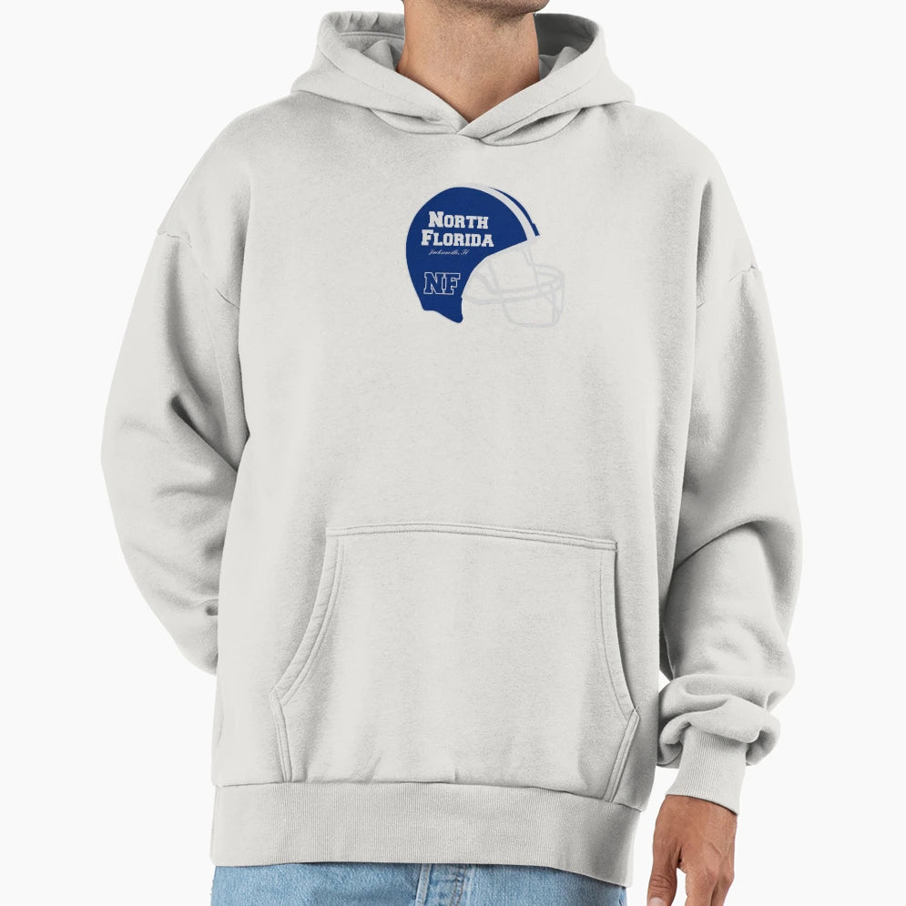 Jacksonville Florida Fl Football Helmet Hoodie - Graphic Print Men Women - T-Shirt, Sweatshirt, Hoodie