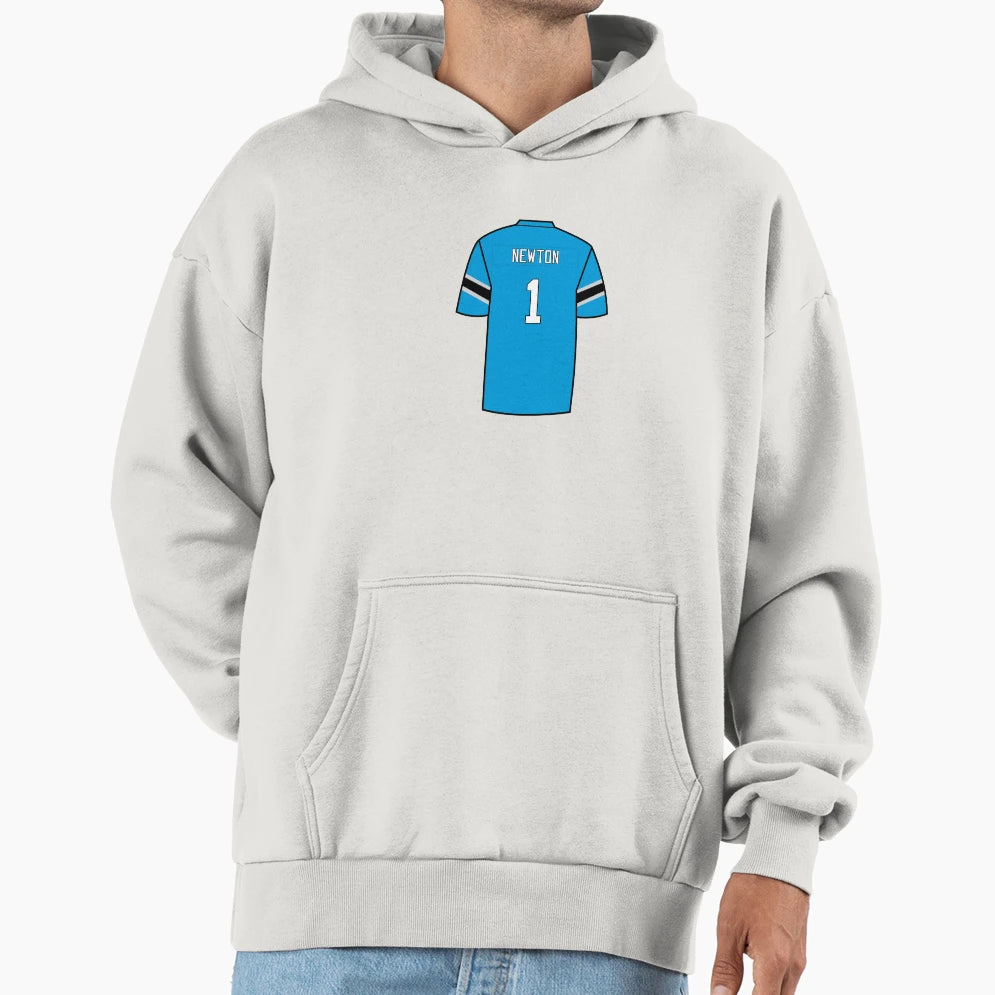 Cam Newton Jersey Hoodie - Custom Art Print Unisex - T-Shirt, Sweatshirt, Hoodie