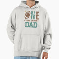 Dad 1 Year Old Football 1St Year Down Hoodie - Aesthetic Graphic Men Women - T-Shirt, Sweatshirt, Hoodie
