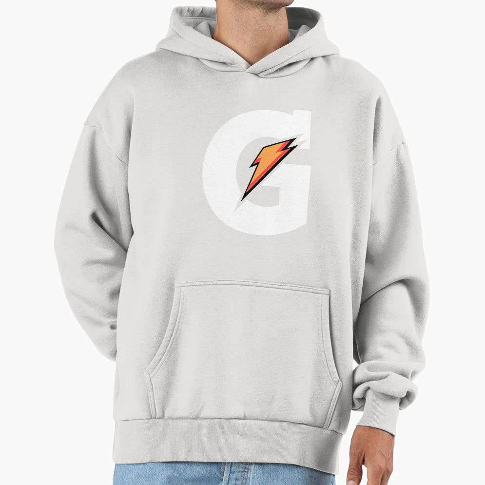 White G Lighting Gatorades Drinks Hoodie - Trendy Graphic Unisex - T-Shirt, Sweatshirt, Hoodie