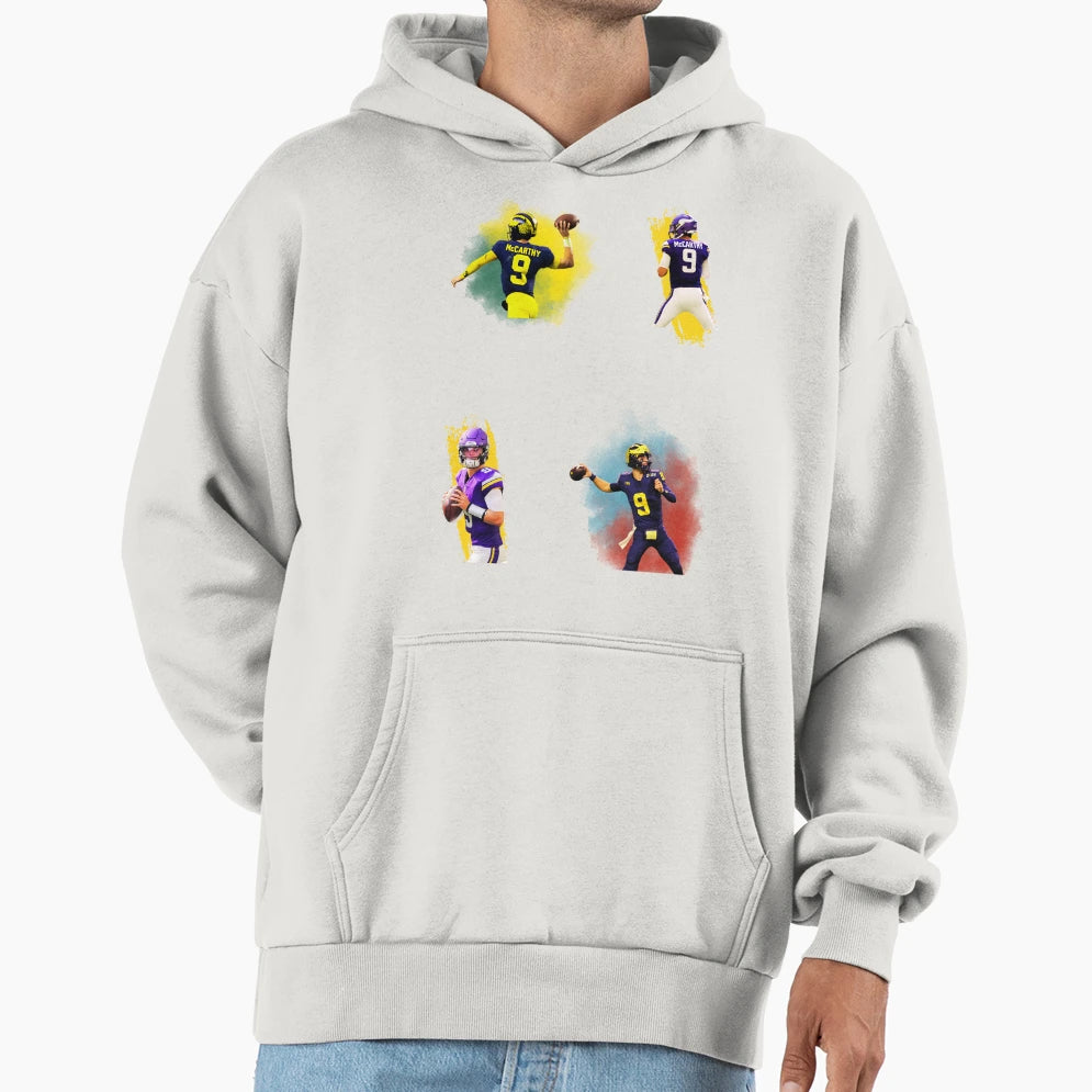 Jj Mccarthy Hd Set T-Shirt - Novelty Apparel Unisex - T-Shirt, Sweatshirt, Hoodie