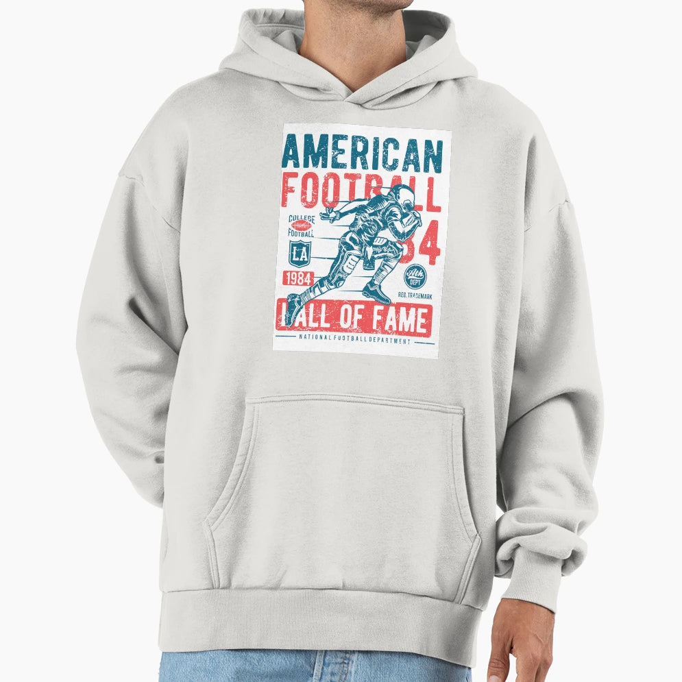 Football Hoodie - Unique Graphic for Adults - T-Shirt, Sweatshirt, Hoodie