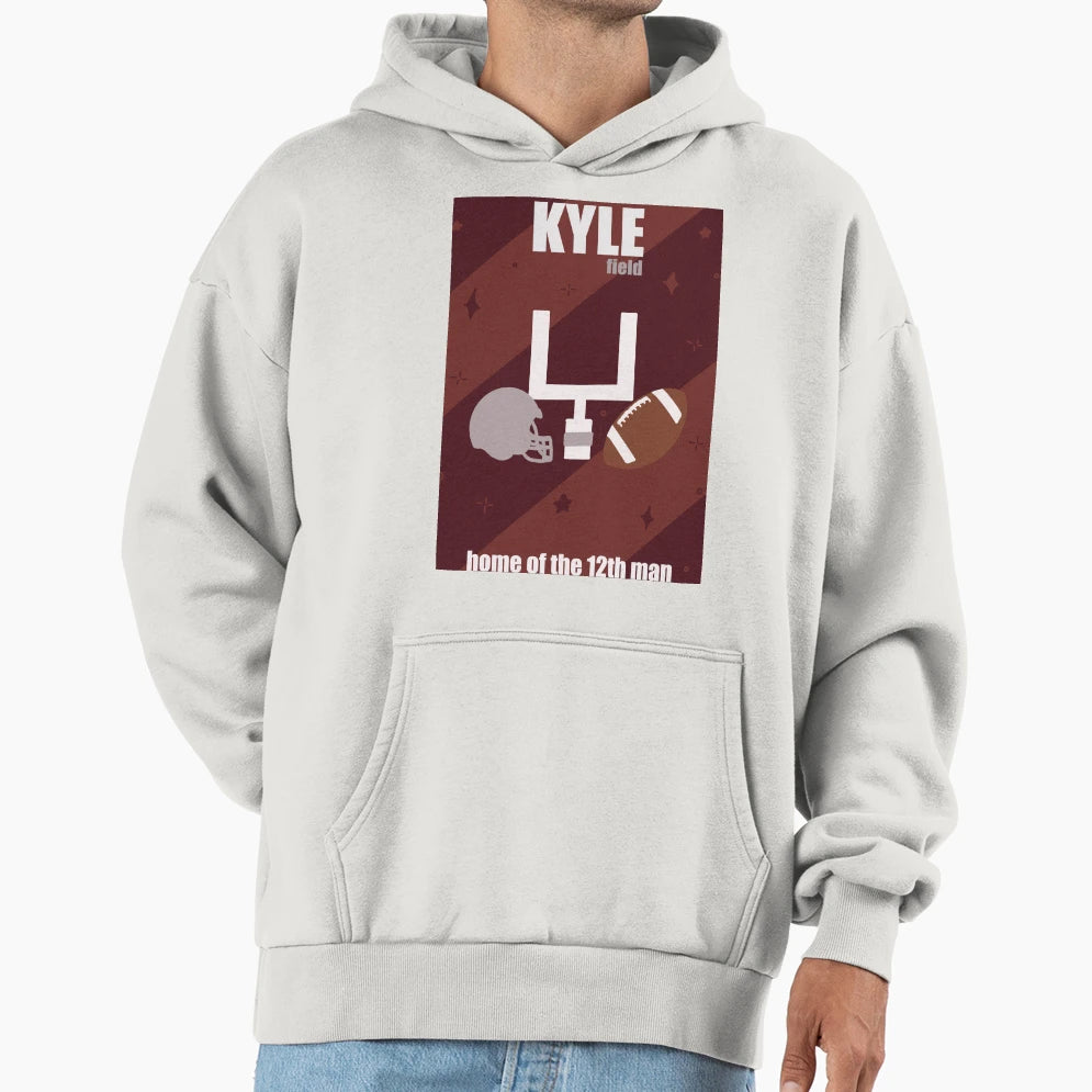Kyle Field Hoodie - Streetwear Style Unisex - T-Shirt, Sweatshirt, Hoodie