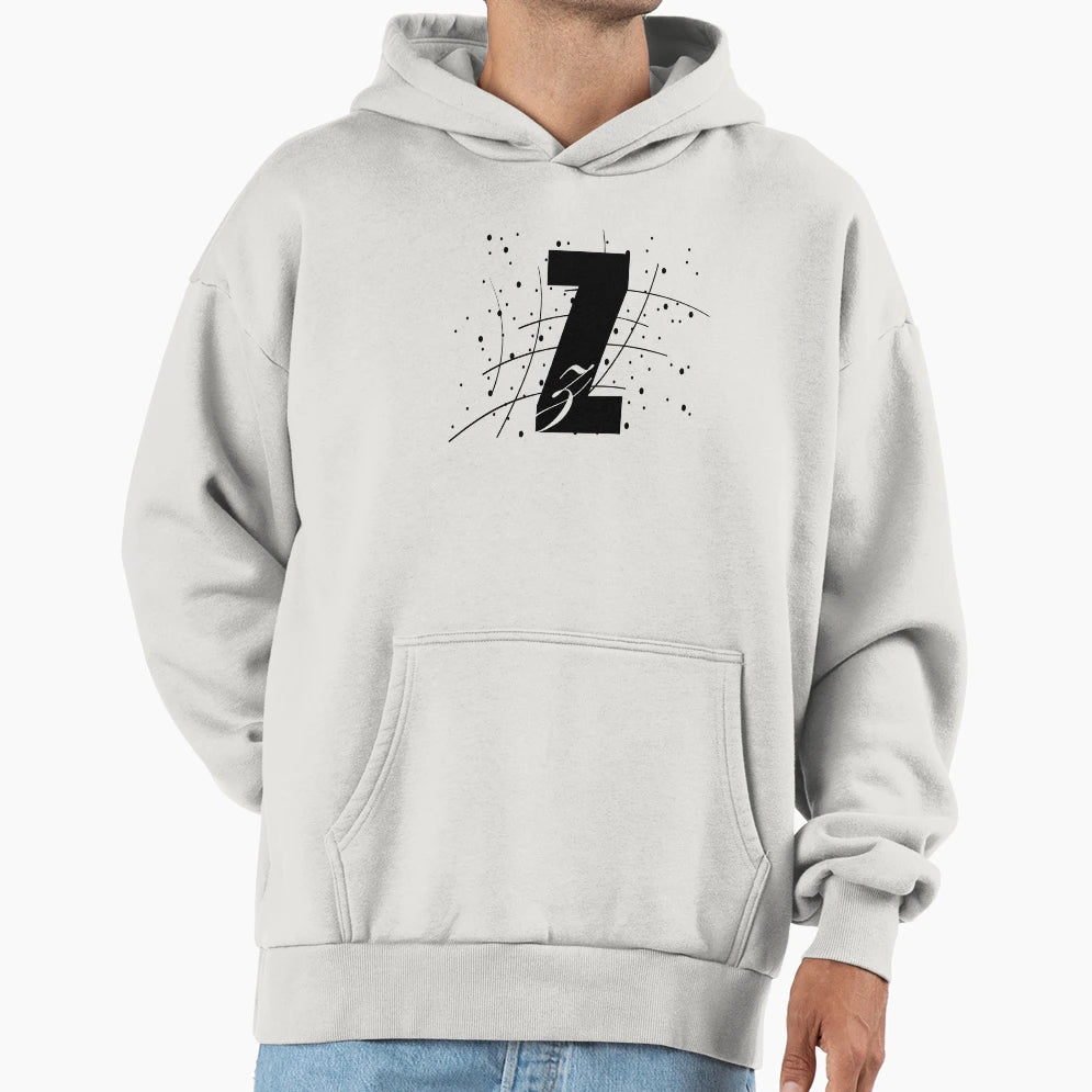 Letter Z Hoodie - Casual Everyday Wear Unisex - T-Shirt, Sweatshirt, Hoodie