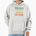 Grumpy Myth Legend Fathers Day Hoodie - Minimalist Print Men Women - T-Shirt, Sweatshirt, Hoodie