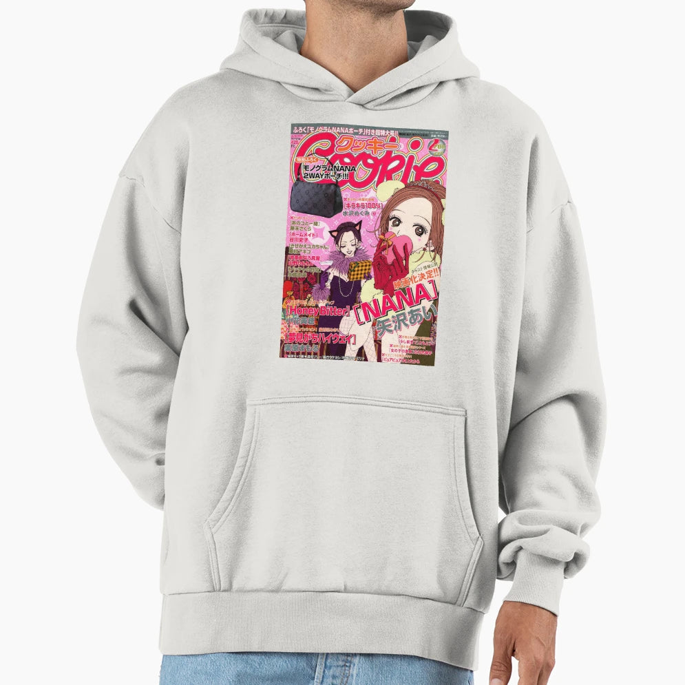 90S Aesthetic Y2K Kawaii Magazine Hoodie - Unique Graphic for Adults - T-Shirt, Sweatshirt, Hoodie