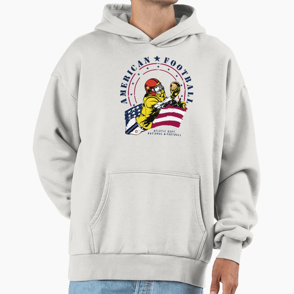 American Football Sport Hoodie - Novelty Apparel Unisex - T-Shirt, Sweatshirt, Hoodie