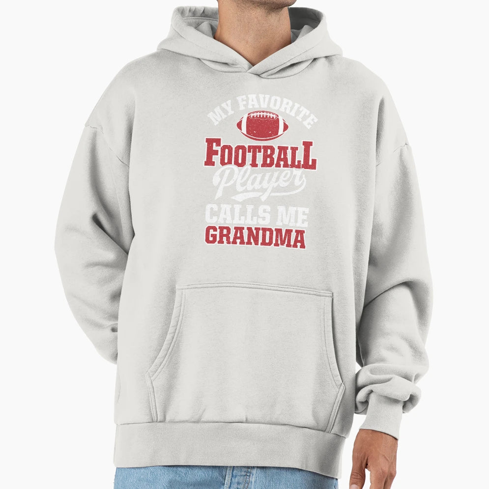 My Football Player Calls Me Grandma T-Shirt - Custom Art Print Men Women - T-Shirt, Sweatshirt, Hoodie