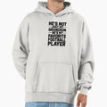 Hes My Favorite Football Grandson Gift Hoodie - Unique Graphic Unisex - T-Shirt, Sweatshirt, Hoodie