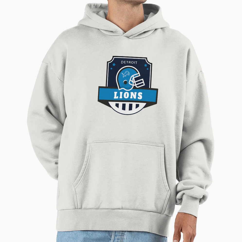 Art Detroit Lions Hoodie - Unique Graphic for Adults - T-Shirt, Sweatshirt, Hoodie