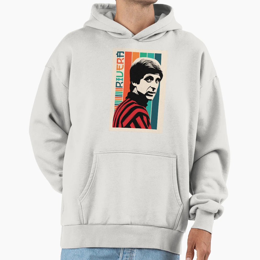 Gianni Rivera Hoodie - Trendy Graphic Unisex - T-Shirt, Sweatshirt, Hoodie