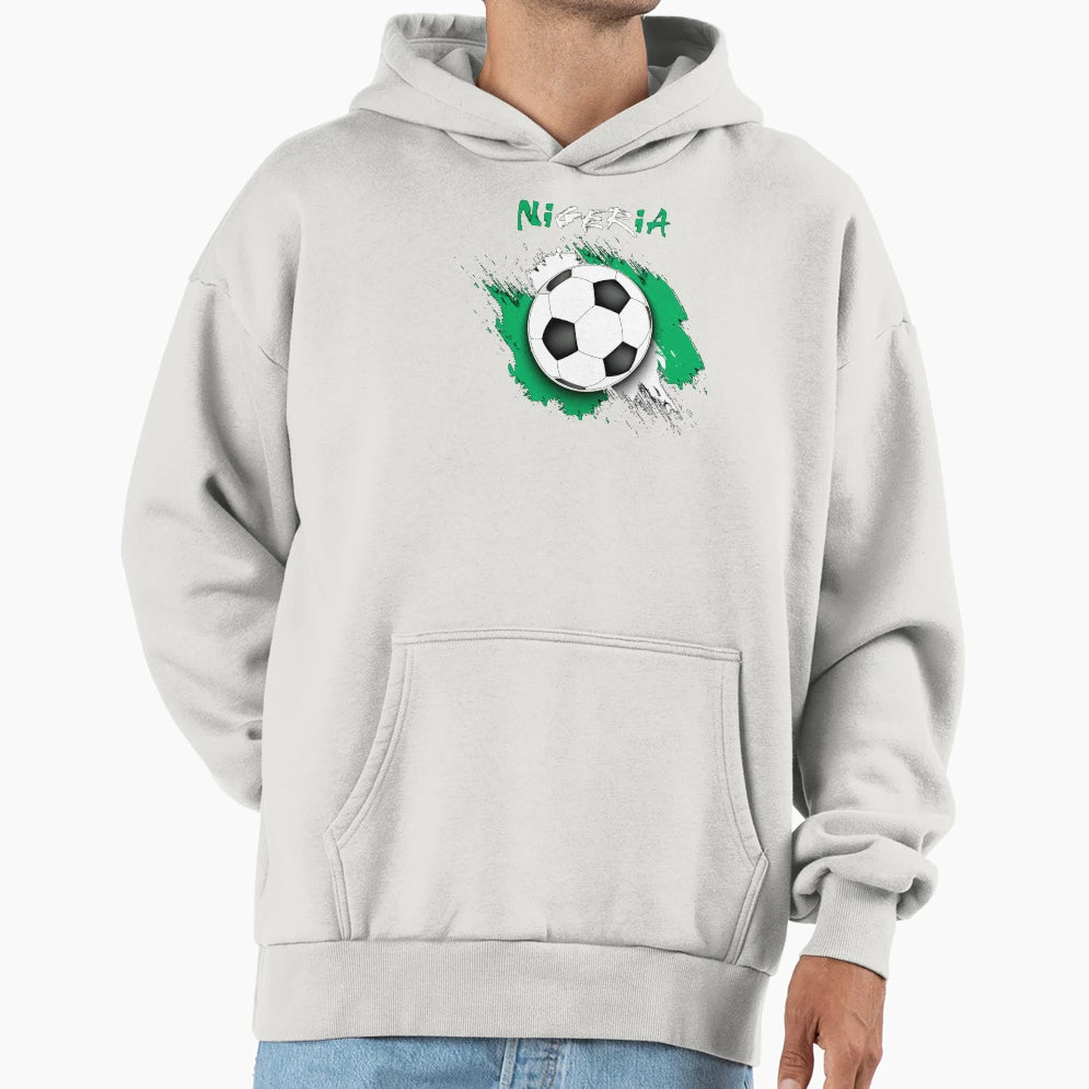 Nigeria Soccer Nigeria Football Nigerian T-Shirt - Custom Art Print Unisex - T-Shirt, Sweatshirt, Hoodie