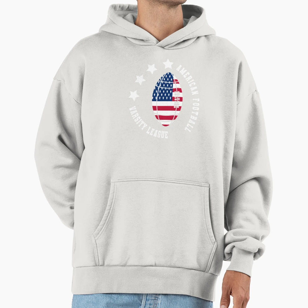Varsity League American Football Hoodie - Streetwear Style Men Women - T-Shirt, Sweatshirt, Hoodie