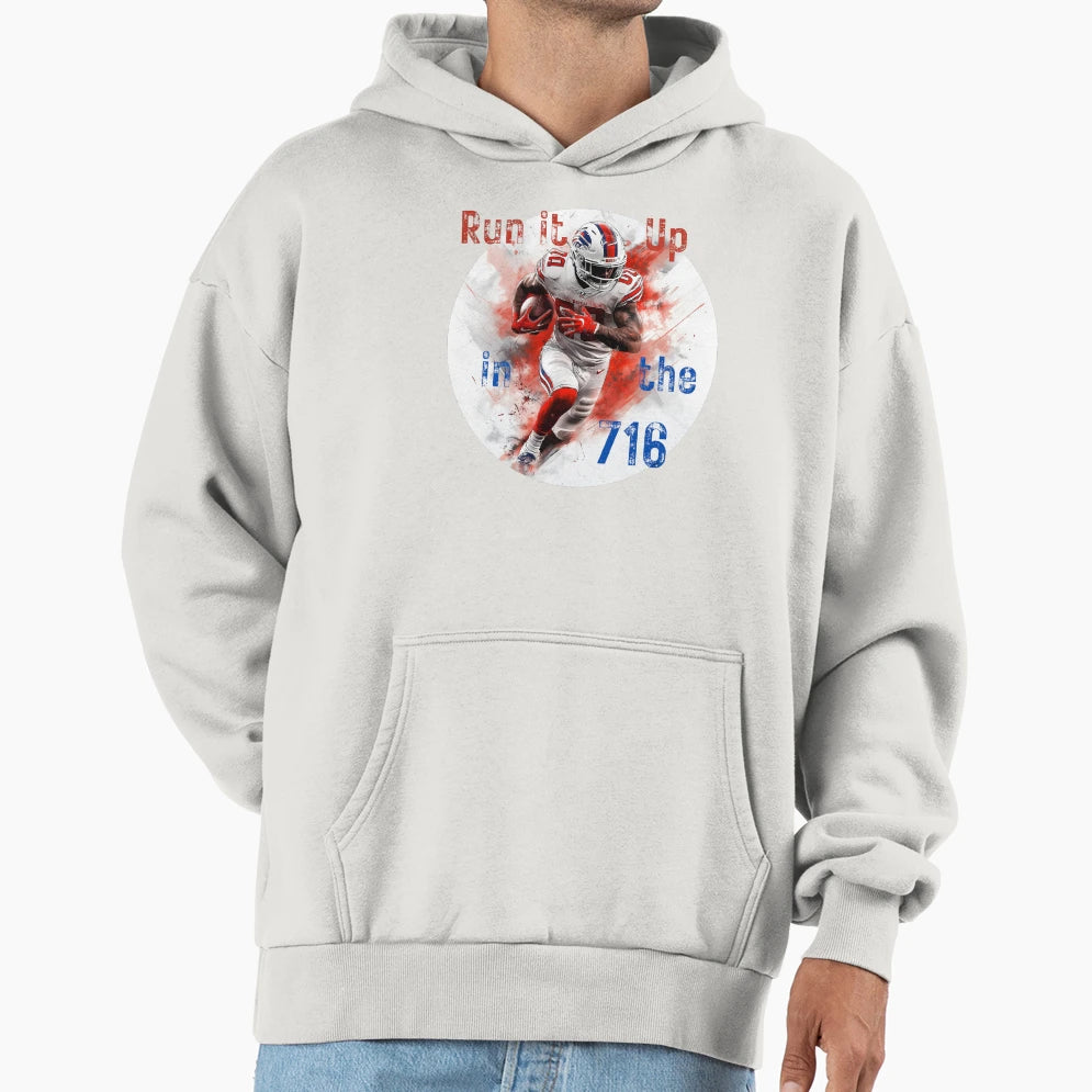 Dynamic Buffalo Bills Nfl Player Hoodie - Fun Novelty Design Unisex - T-Shirt, Sweatshirt, Hoodie