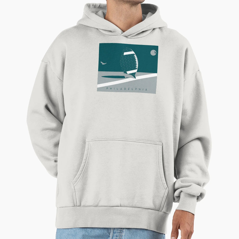 Philadelphia Football Nfl Fan Art Hoodie - Streetwear Style Men Women - T-Shirt, Sweatshirt, Hoodie