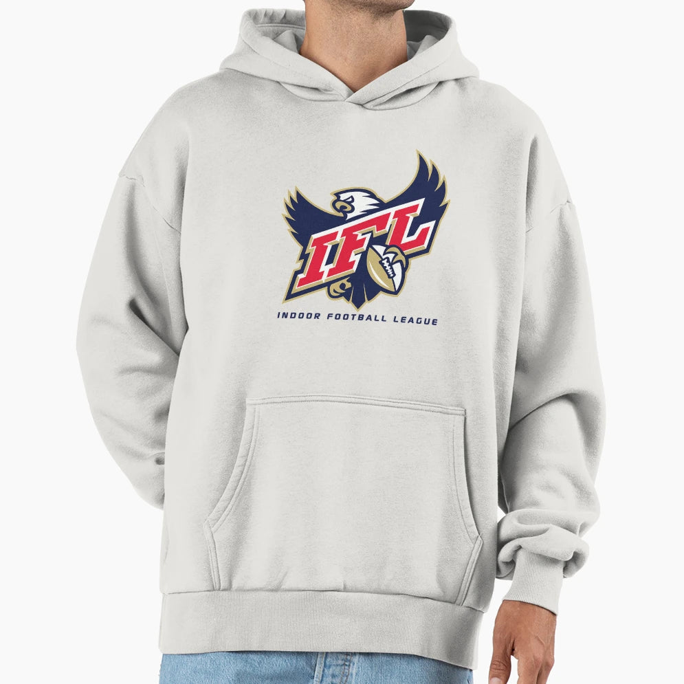 Ifl Logo Hoodie - Casual Everyday Wear Men Women - T-Shirt, Sweatshirt, Hoodie