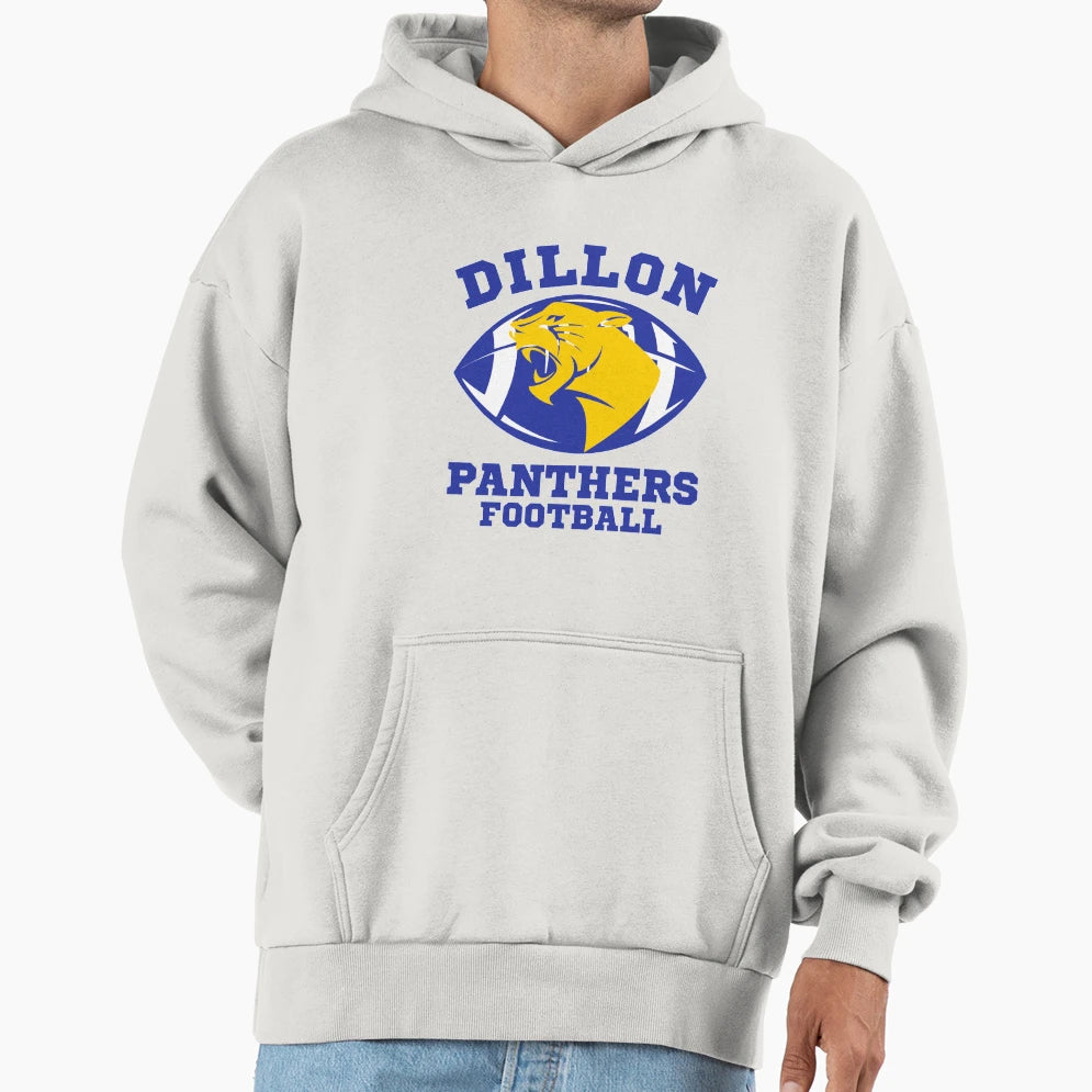 Dillon Panthers Football Hoodie - Casual Everyday Wear Men Women - T-Shirt, Sweatshirt, Hoodie