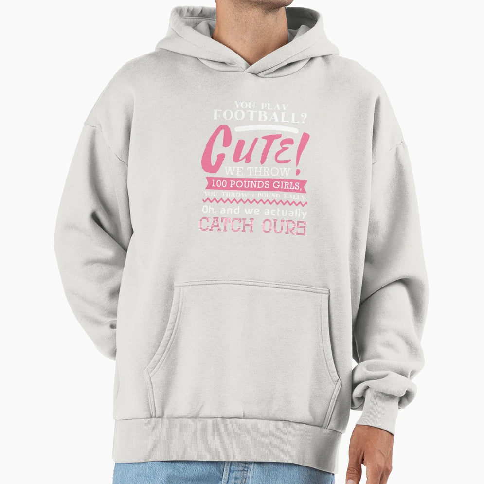 Football Is Hoodie - Minimalist Print Unisex - T-Shirt, Sweatshirt, Hoodie