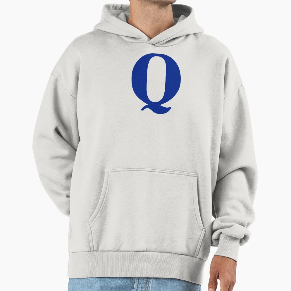 Letter Q Hoodie - Casual Everyday Wear Unisex - T-Shirt, Sweatshirt, Hoodie