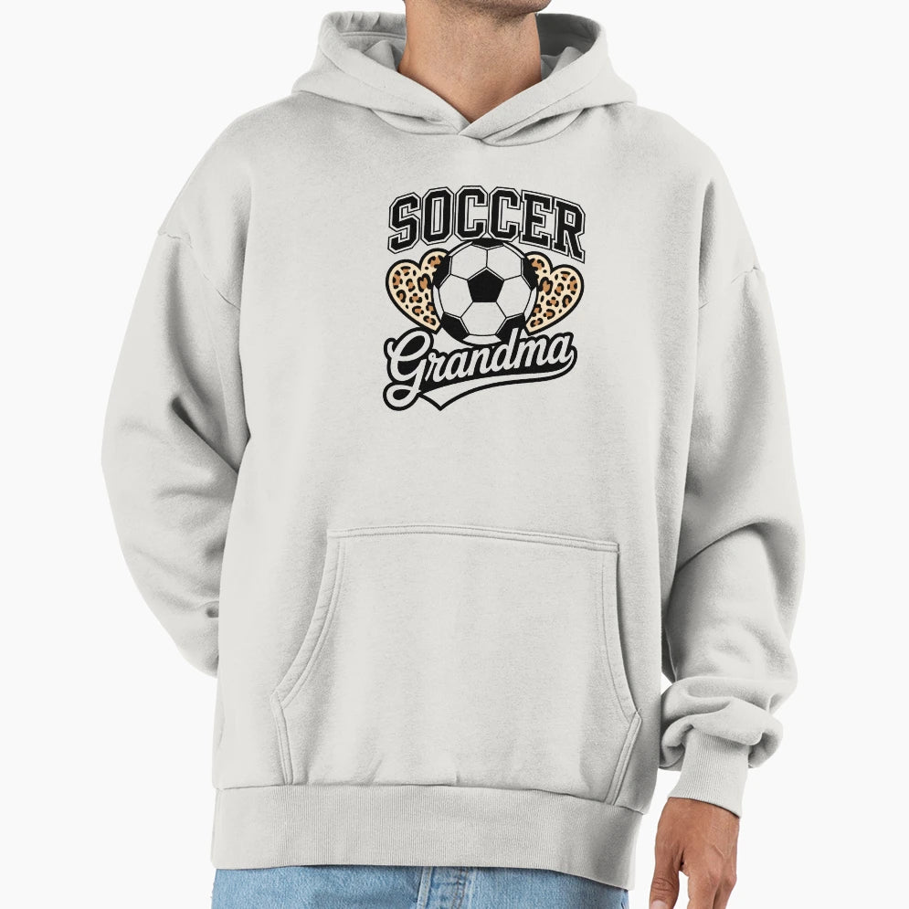 Soccer Grandma Hoodie - Aesthetic Graphic for Adults - T-Shirt, Sweatshirt, Hoodie
