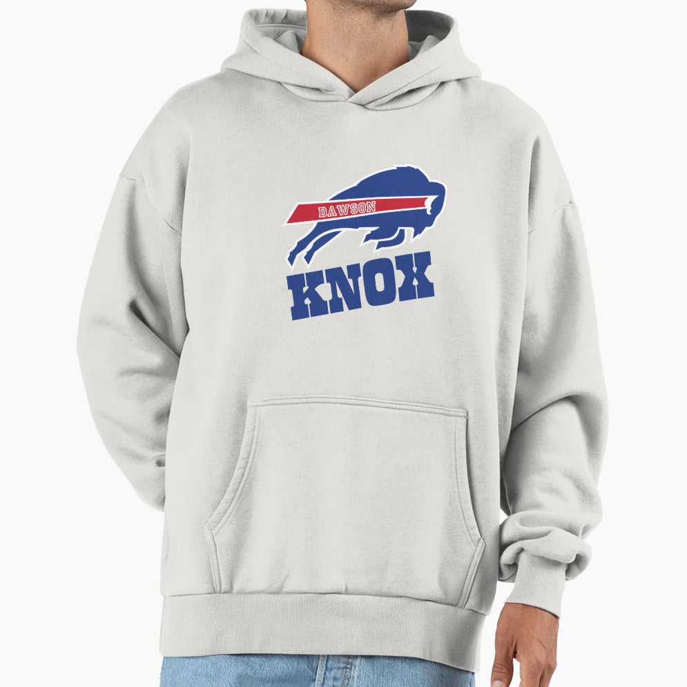 Buffalo Bills Dawson Knox Hoodie - Unique Graphic Unisex - T-Shirt, Sweatshirt, Hoodie