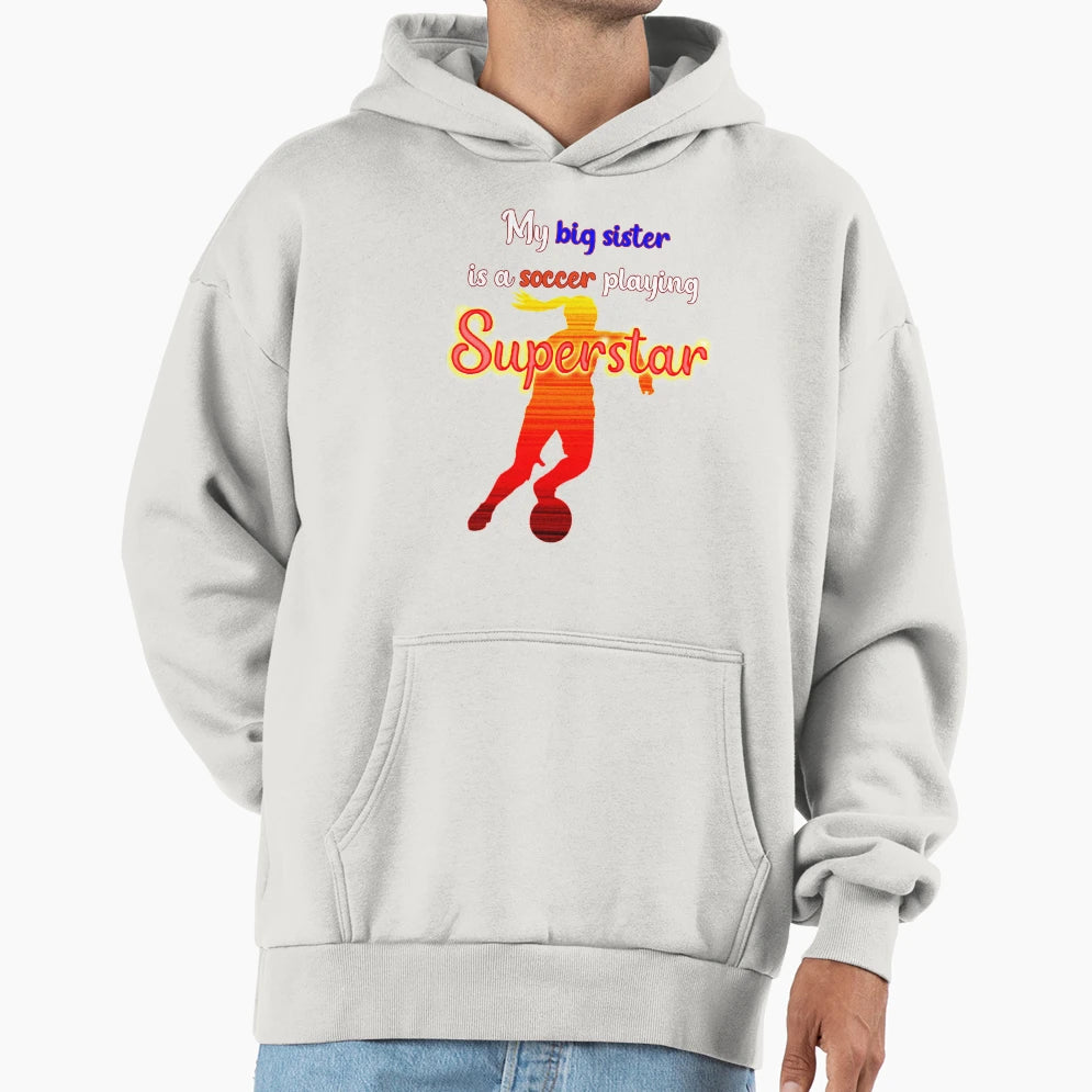 Little Brother Or Little Sister Hoodie - Aesthetic Graphic Men Women - T-Shirt, Sweatshirt, Hoodie