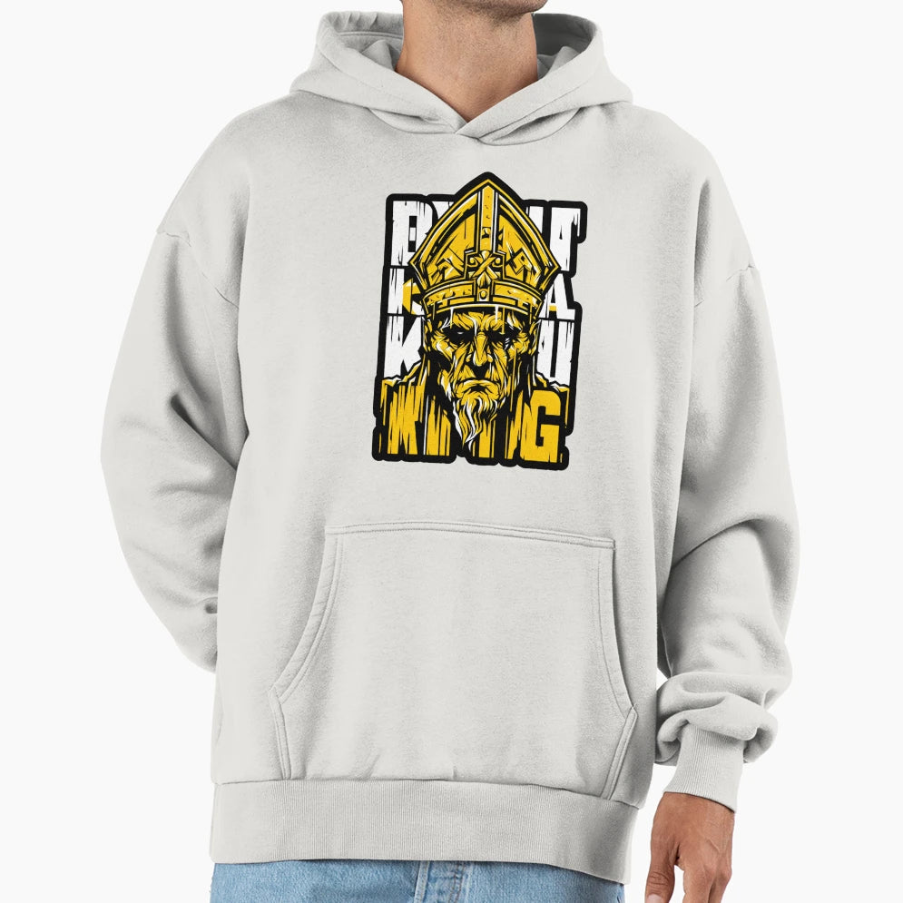 King Pope Hoodie - Aesthetic Graphic Unisex - T-Shirt, Sweatshirt, Hoodie
