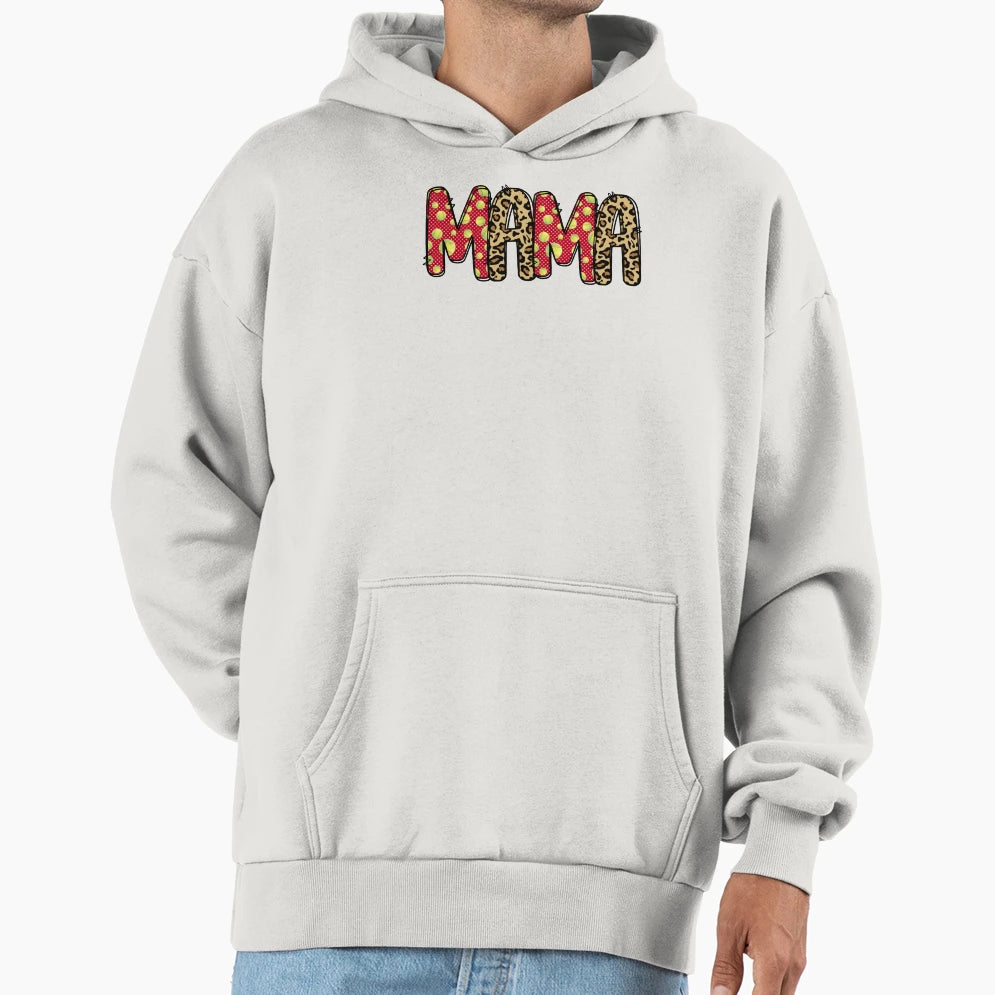 Mama Softball Fastpitch Mom Hoodie - Custom Art Print Unisex - T-Shirt, Sweatshirt, Hoodie