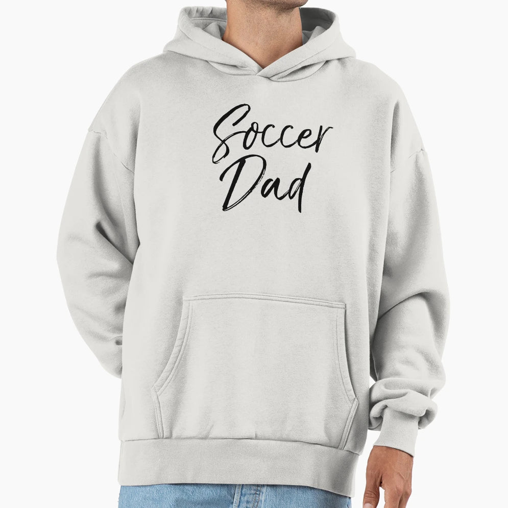Soccer Dad Fathers Day Gift Hoodie - Graphic Print for Adults - T-Shirt, Sweatshirt, Hoodie