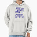 Football Mom Like Regular Mom But Hoodie - Aesthetic Graphic Men Women - T-Shirt, Sweatshirt, Hoodie