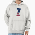 Us Flag Monogram Letter Z 4Th July Hoodie - Streetwear Style for Adults - T-Shirt, Sweatshirt, Hoodie