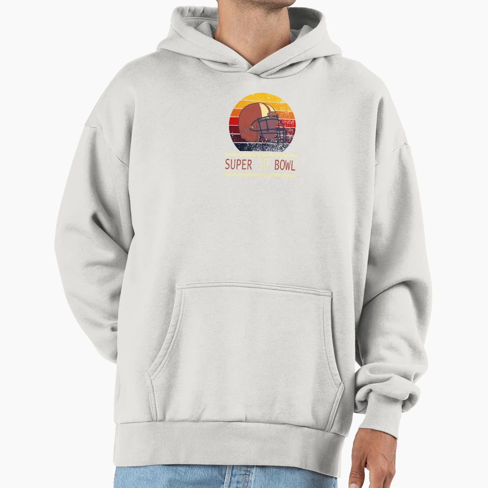 Super Bowl 50 Hoodie - Casual Everyday Wear for Adults - T-Shirt, Sweatshirt, Hoodie