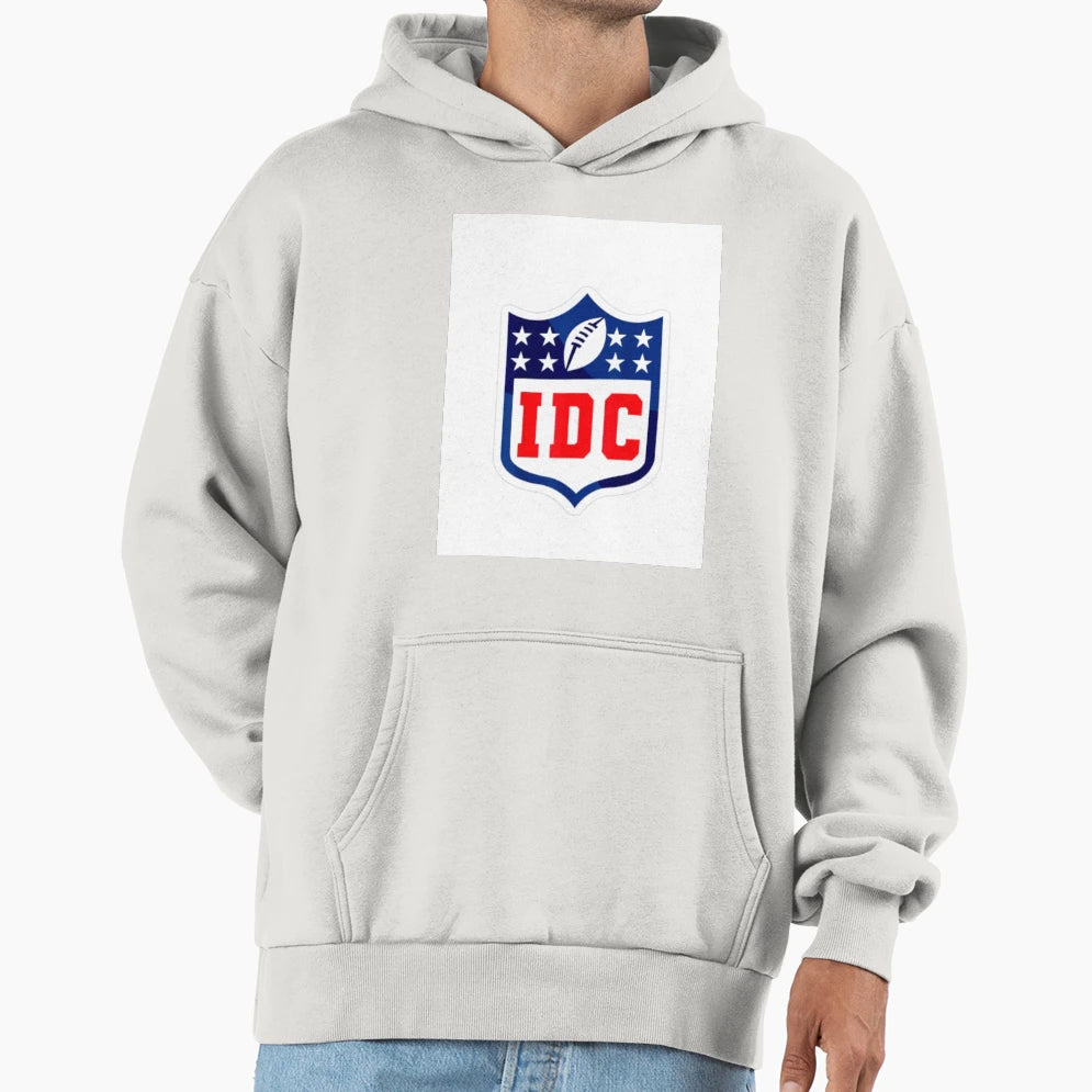 Idc American Football Hoodie - Novelty Apparel for Adults - T-Shirt, Sweatshirt, Hoodie