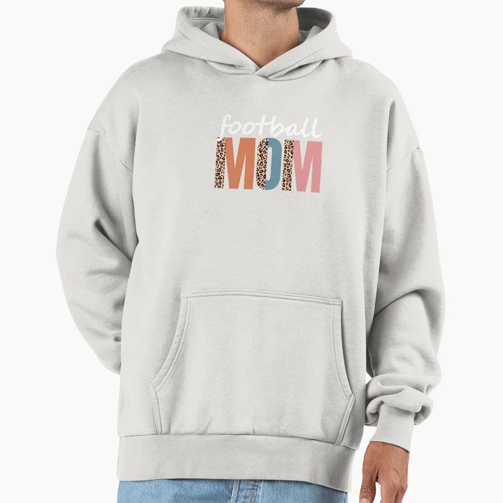 Football Mom Raising Ballers Sports Hoodie - Streetwear Style Unisex - T-Shirt, Sweatshirt, Hoodie