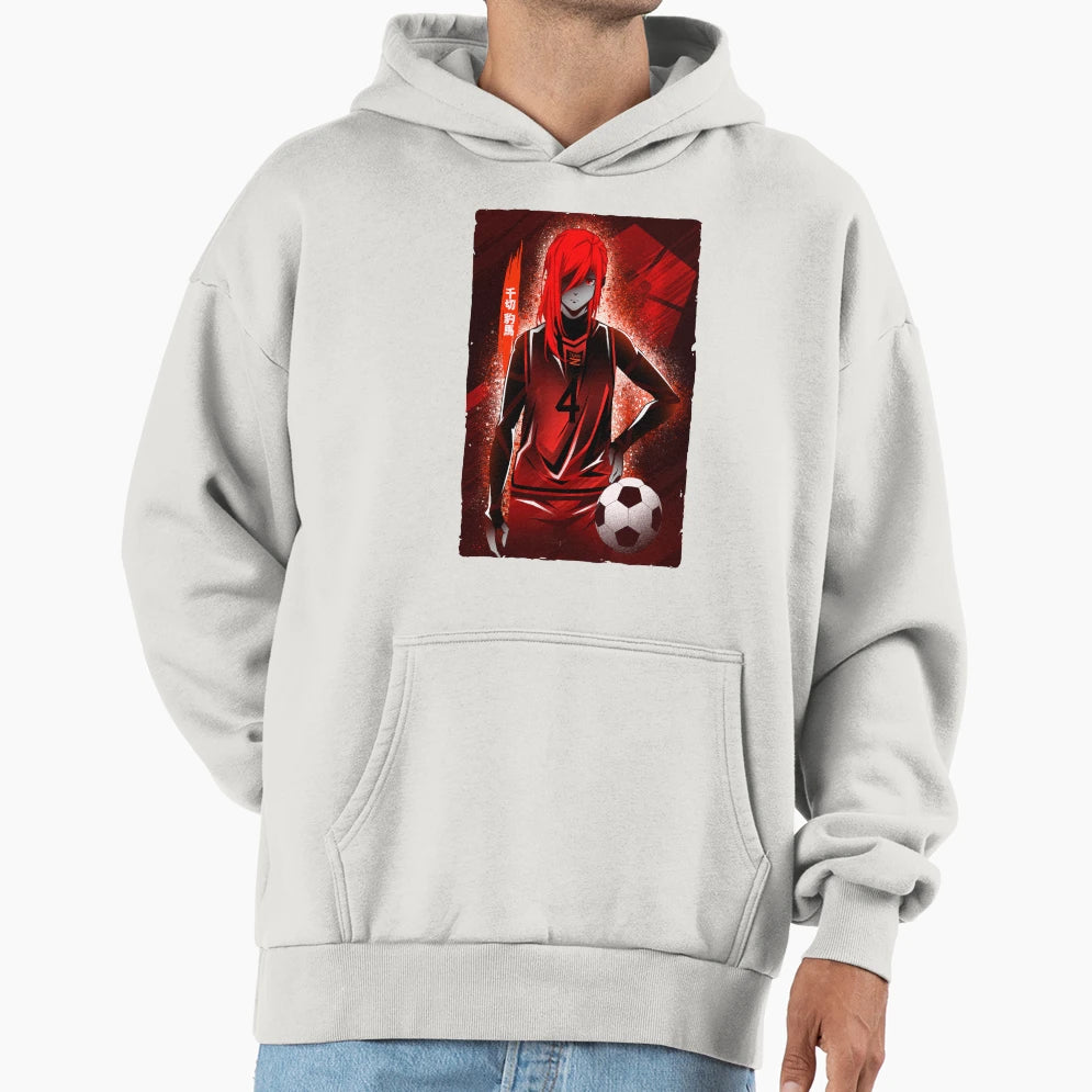 Attack Silhouette Princess Chigiri Hoodie - Minimalist Print Men Women - T-Shirt, Sweatshirt, Hoodie