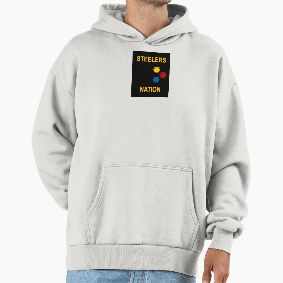 Steelers Nation Hoodie - Graphic Print Unisex - T-Shirt, Sweatshirt, Hoodie