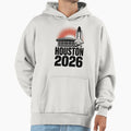 Houston 2026 Space Shuttle Football V2 T-Shirt - Streetwear Style Unisex - T-Shirt, Sweatshirt, Hoodie