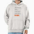 Hustband Dad Fantasy Football Champ Hoodie - Streetwear Style Men Women - T-Shirt, Sweatshirt, Hoodie