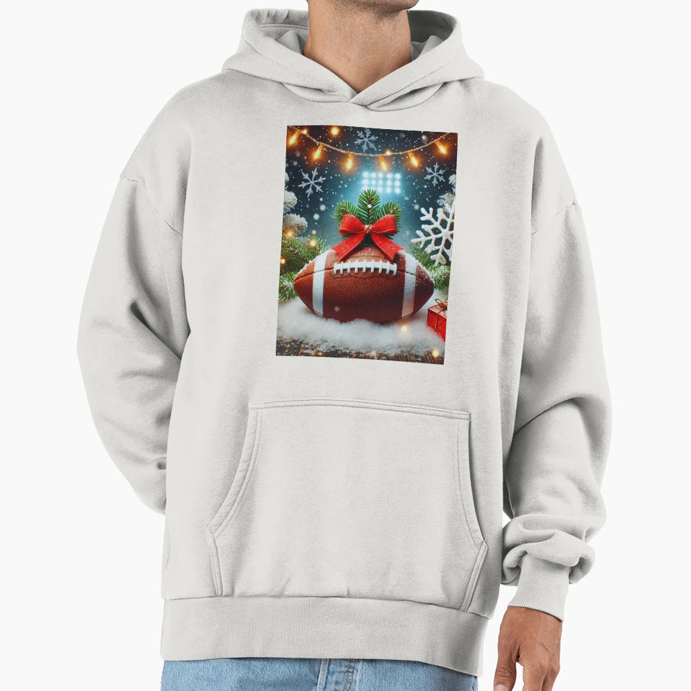 Holiday American Football Hoodie - Casual Everyday Wear for Adults - T-Shirt, Sweatshirt, Hoodie