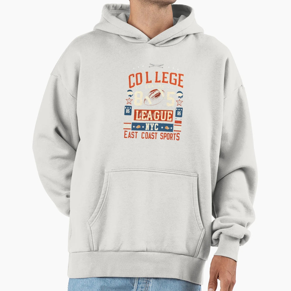 College League Nyc Hoodie - Novelty Apparel Men Women - T-Shirt, Sweatshirt, Hoodie