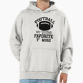 Funny Football Gift Football My Second T-Shirt - Trendy Graphic for Adults - T-Shirt, Sweatshirt, Hoodie