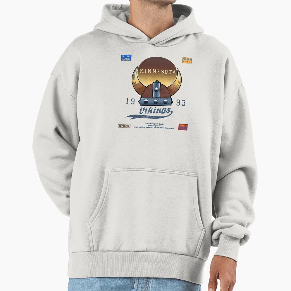 Vikings Hoodie - Minimalist Print Unisex - T-Shirt, Sweatshirt, Hoodie
